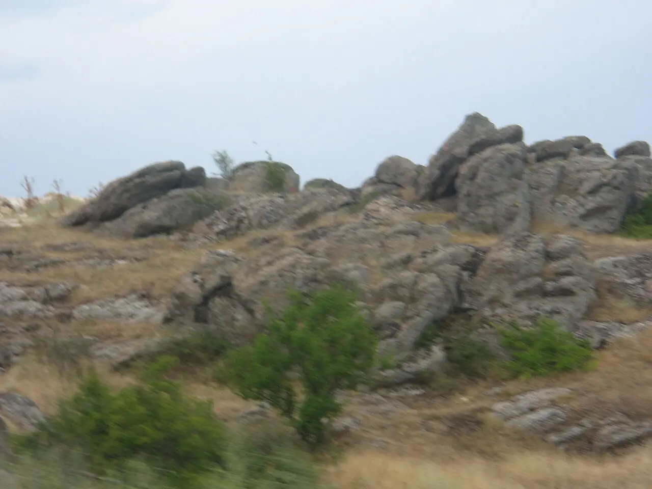 Kırklareli çevresinde kırsal yol